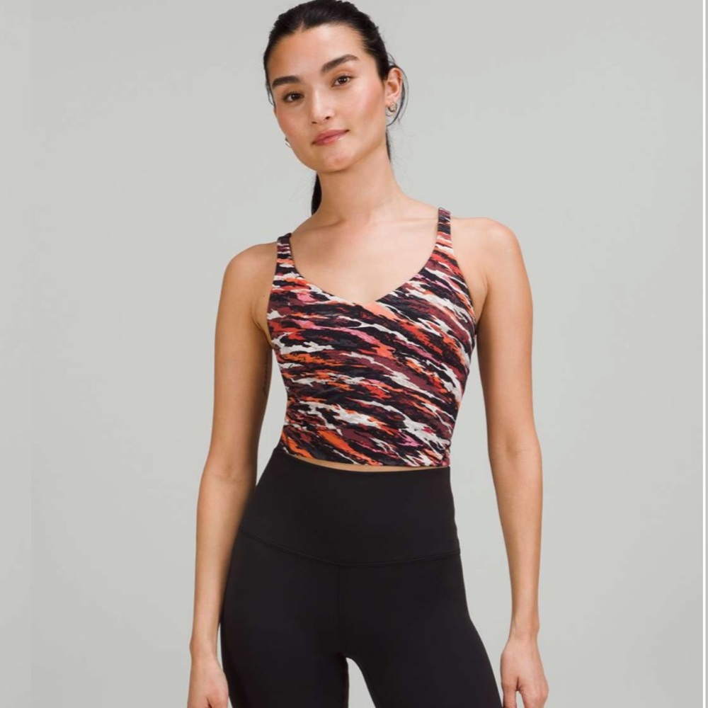 Lululemon Lunar New Year Align Tank Top
Tiger Tide Smoky Red Multi- Size 8